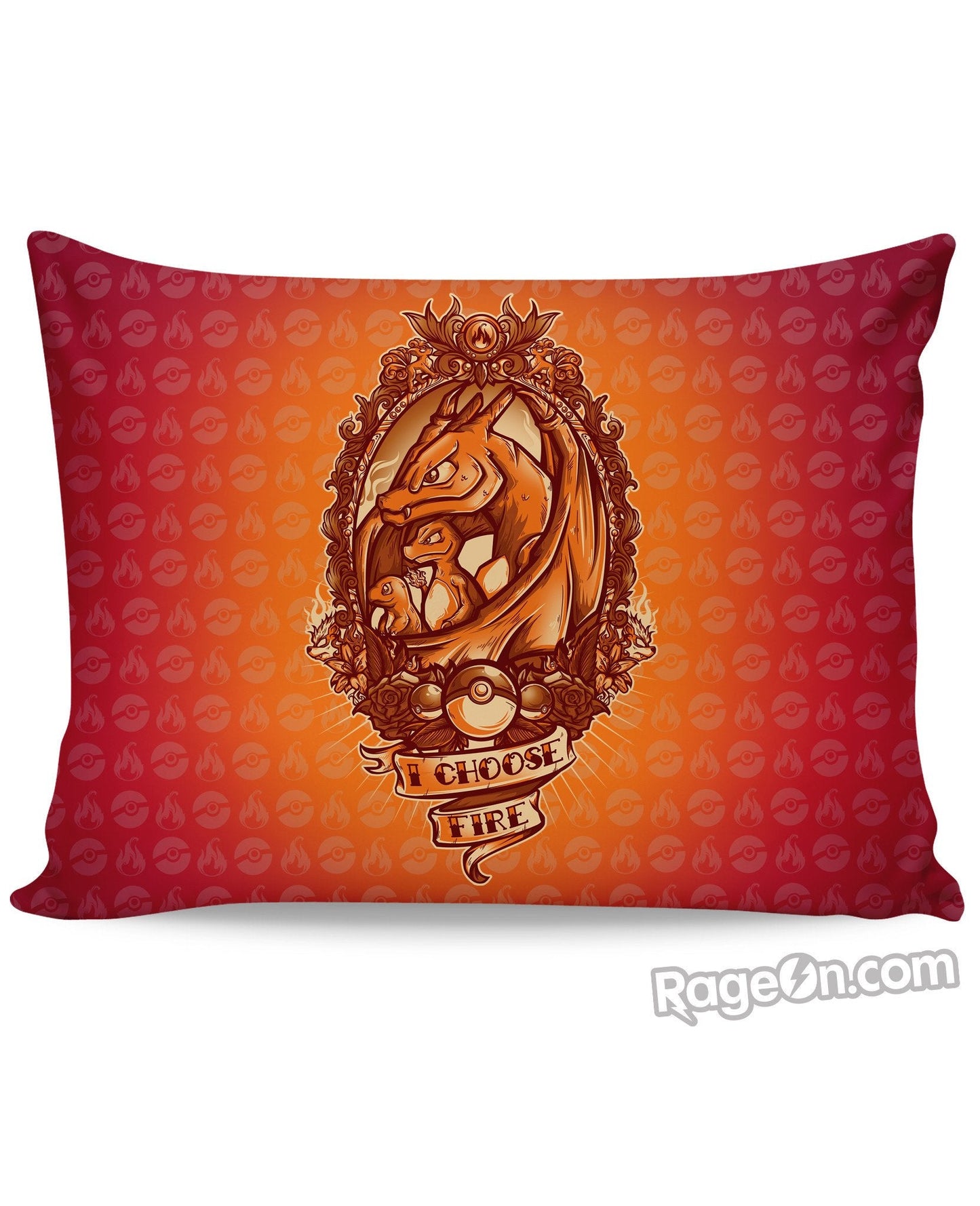 I Choose Fire Pillow Case