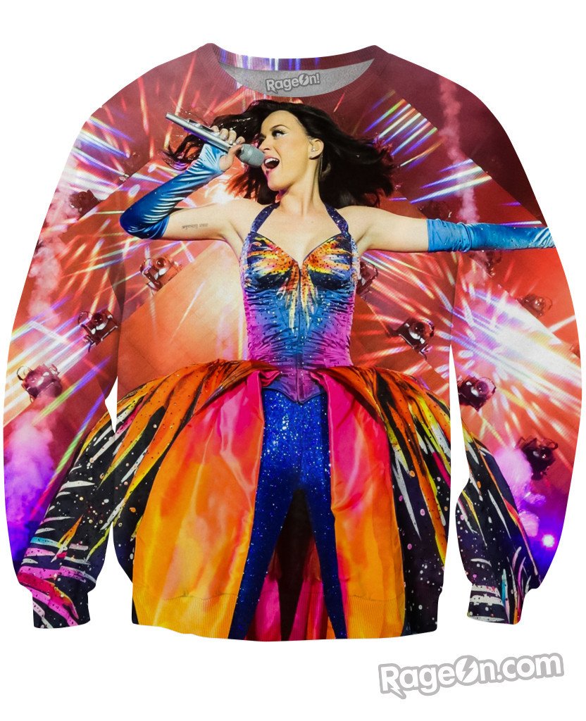 Katy Perry Super Bowl Crewneck Sweatshirt