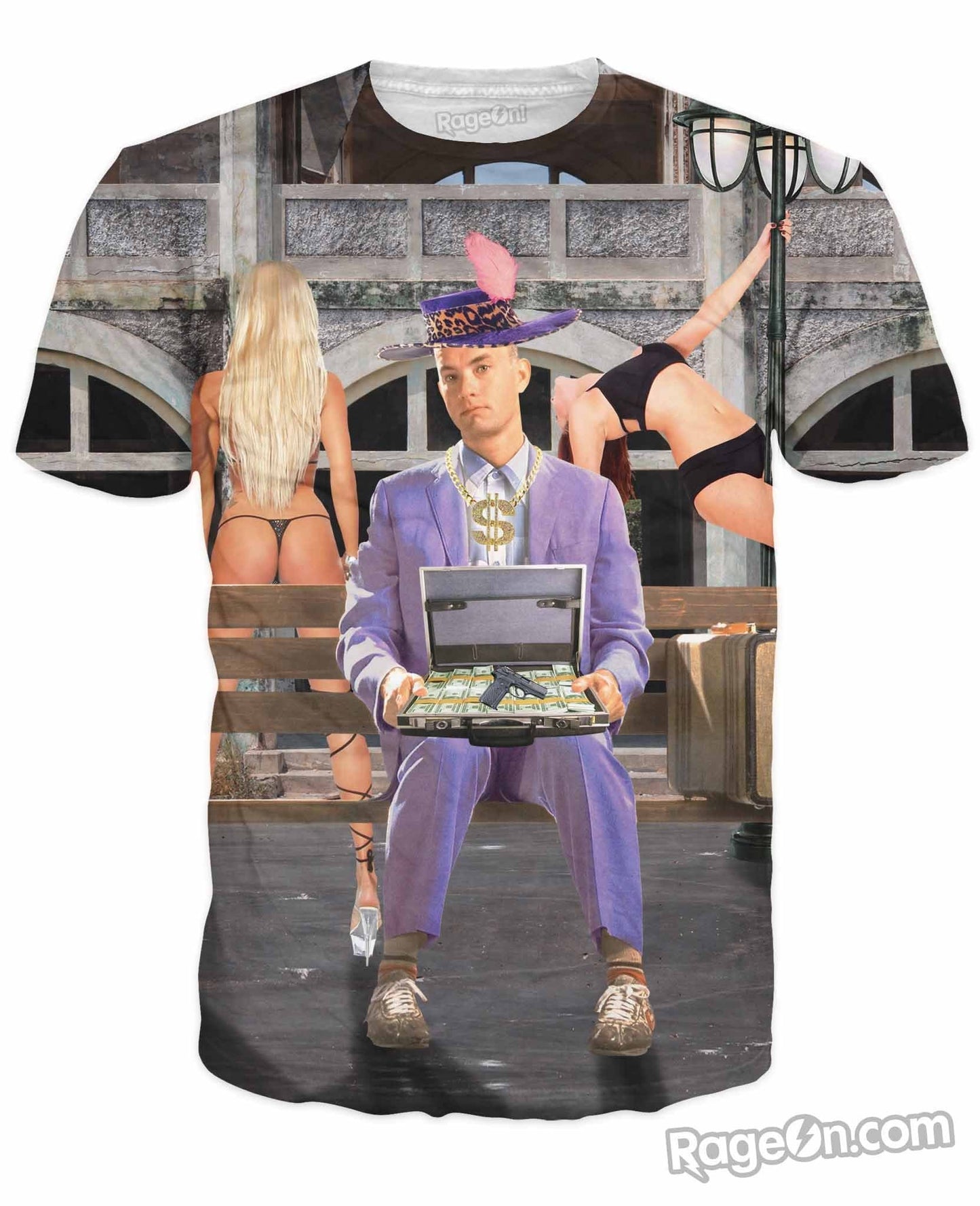Mack Daddy Forrest TakeAllYoHoes Gump T-Shirt