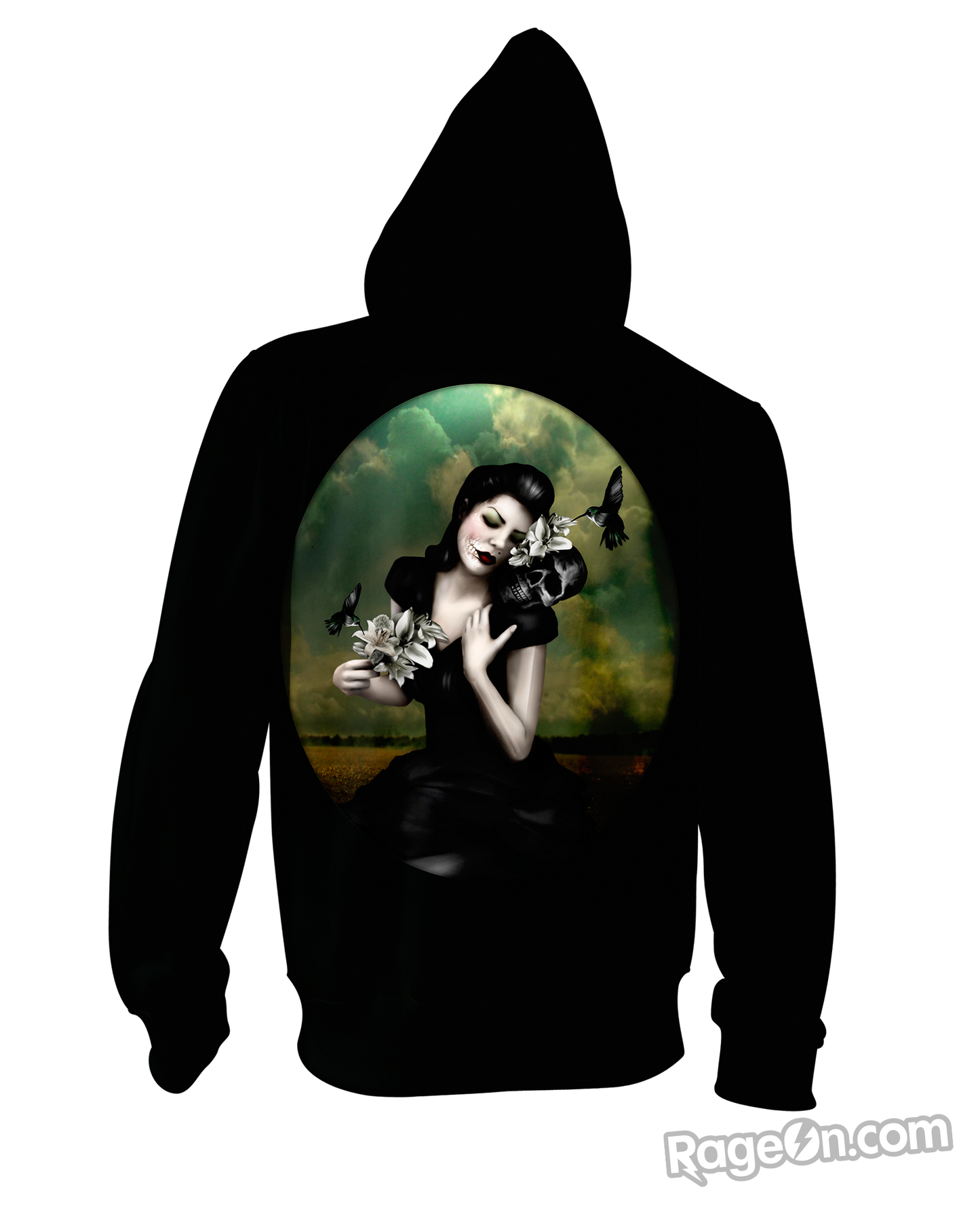 Exit Ghost Zip-Up Hoodie