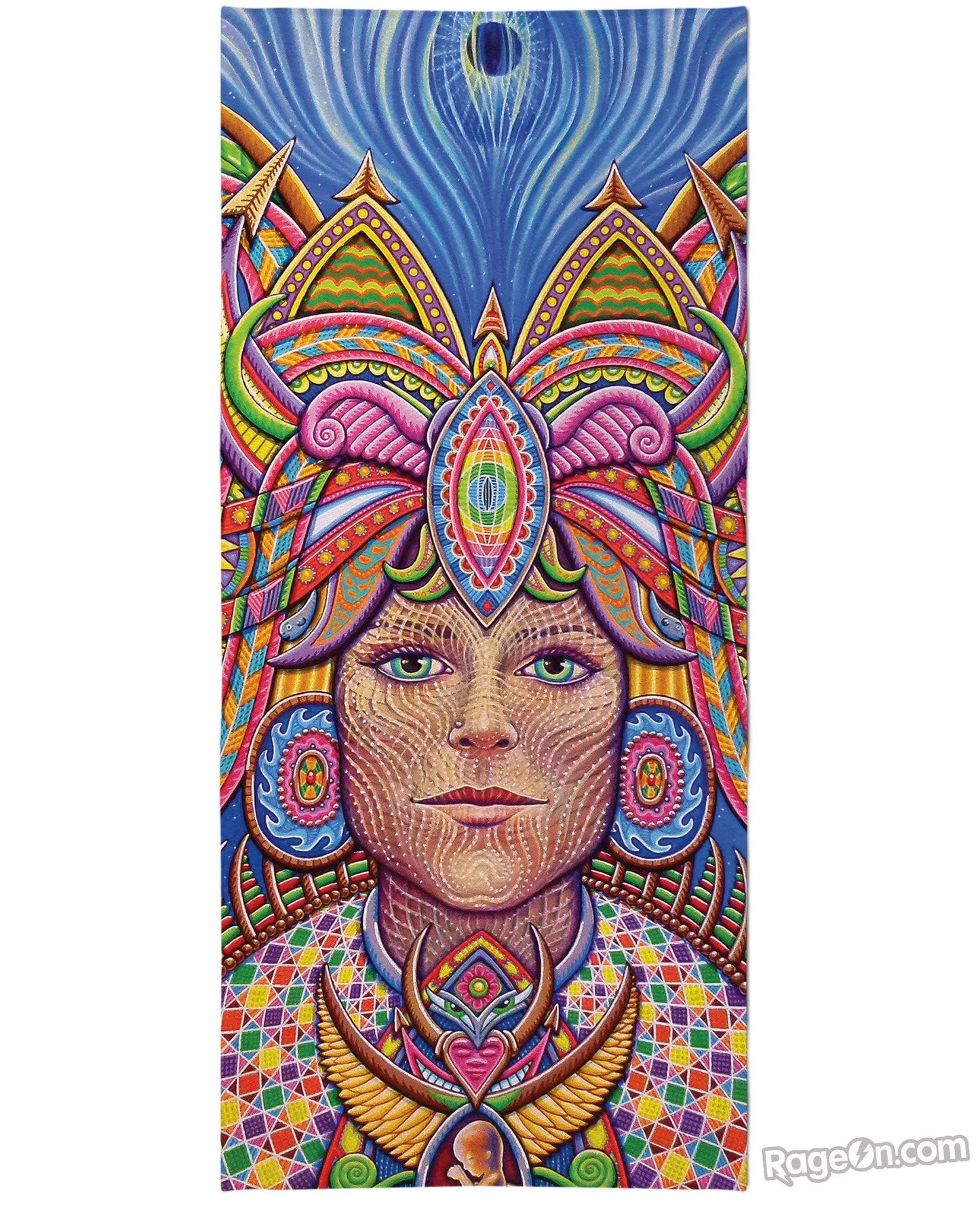 Anchor of Light Beach Towel