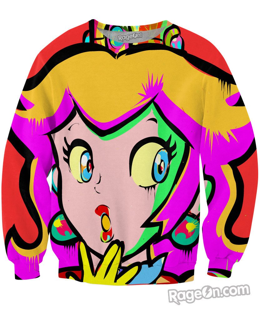 Peach Crewneck Sweatshirt