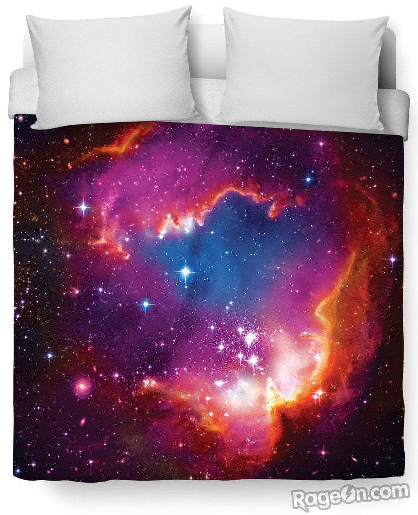 Cosmic Forces Bed Duvet Cover and Pillowcase Combo