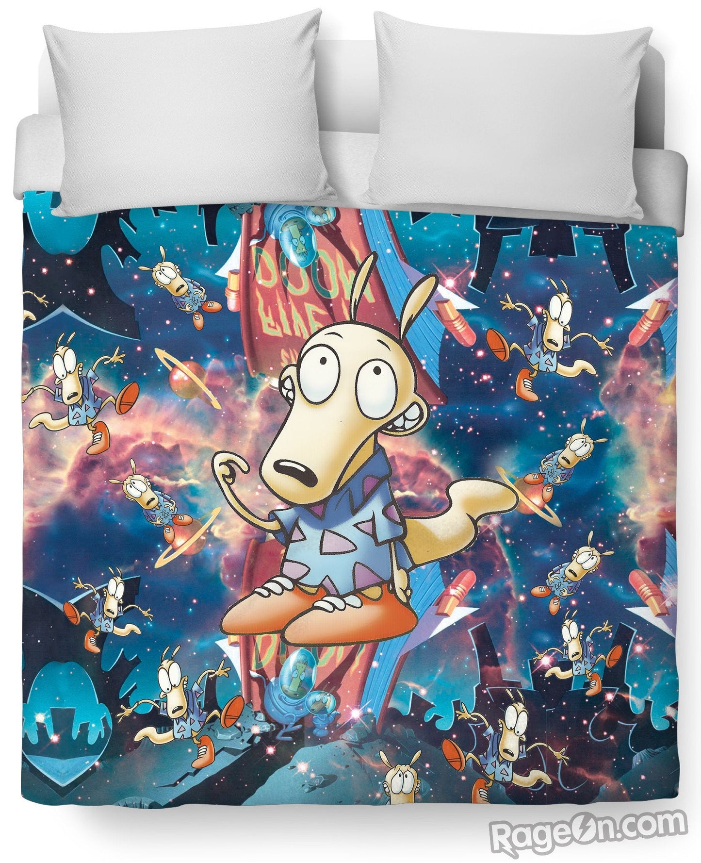 Rocko's Rockverse Duvet Cover