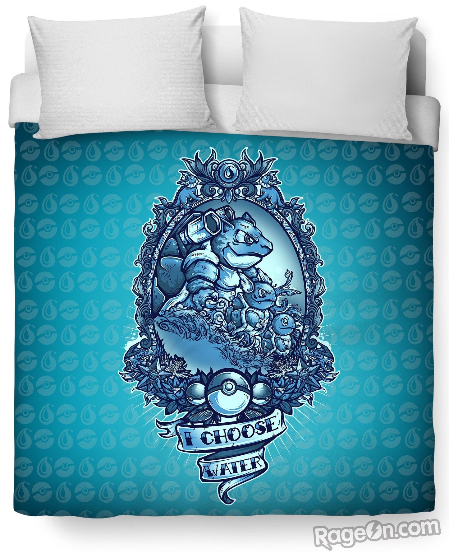 I Choose Water Duvet Cover