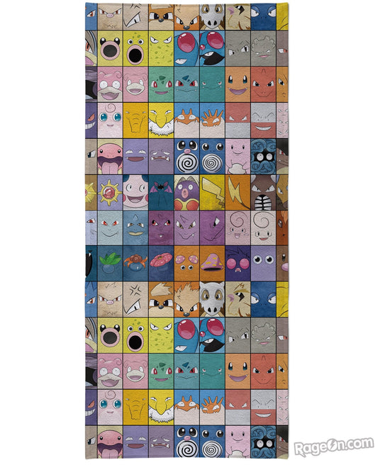 Pokemon Beach Towel