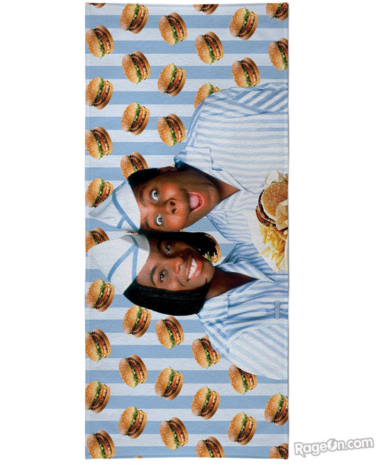 Good Burger Beach Towel