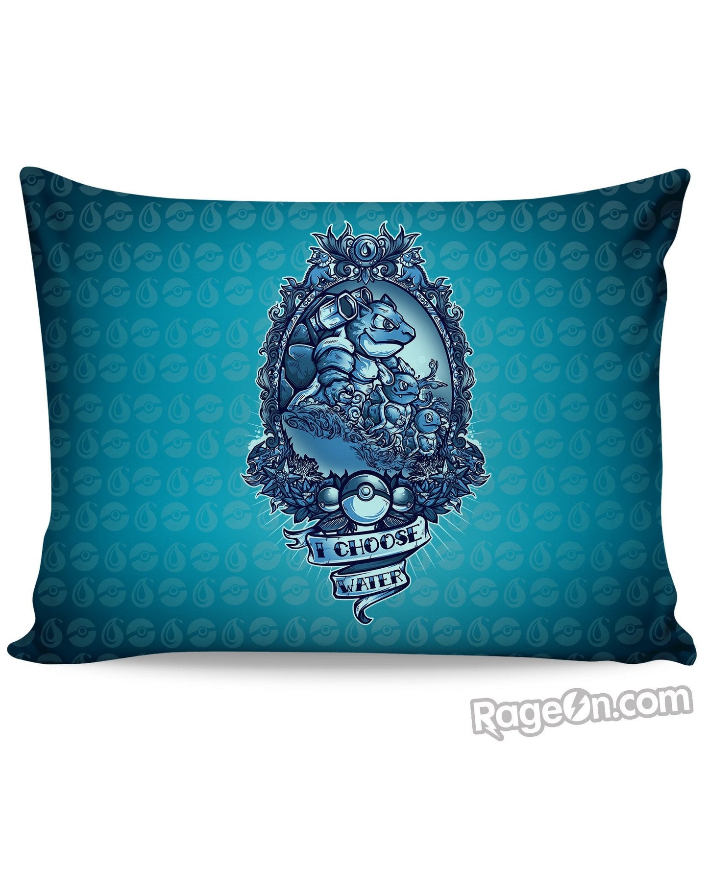 I Choose Water Pillow Case