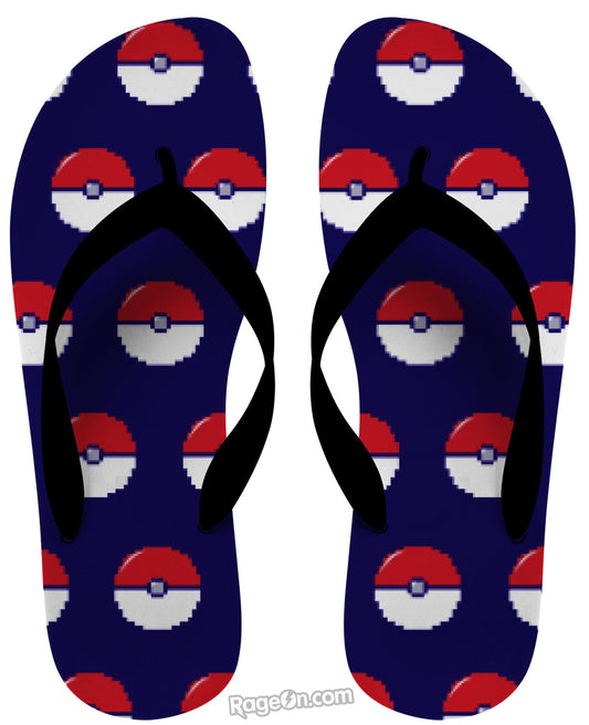 Capture My Balls Flip Flops