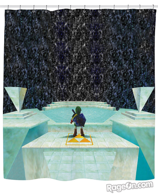 Zelda Great Fairy Fountain Shower Curtain