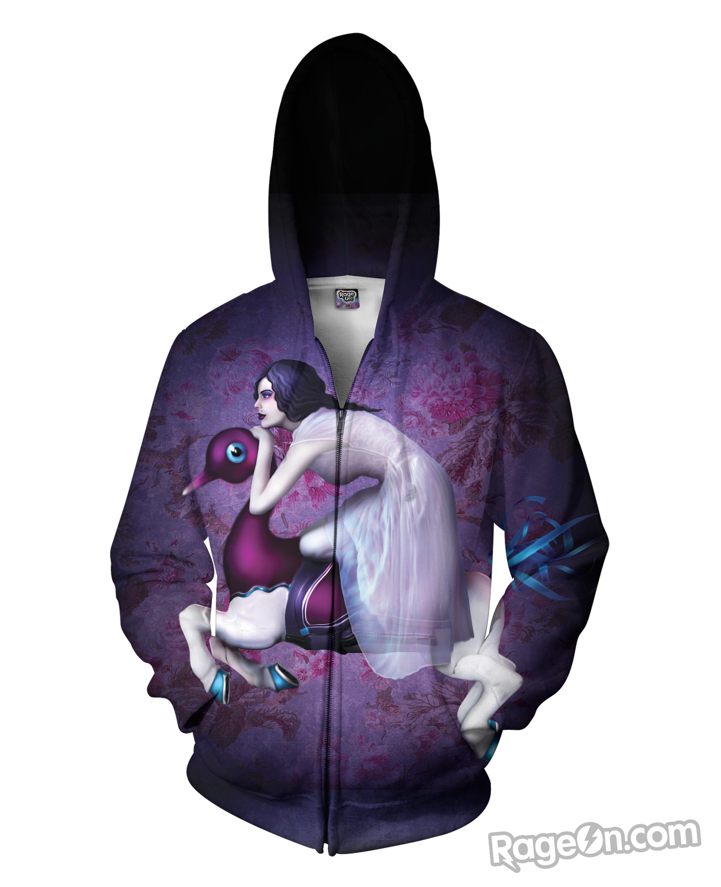 Nearby Words of Aporia Zip-Up Hoodie