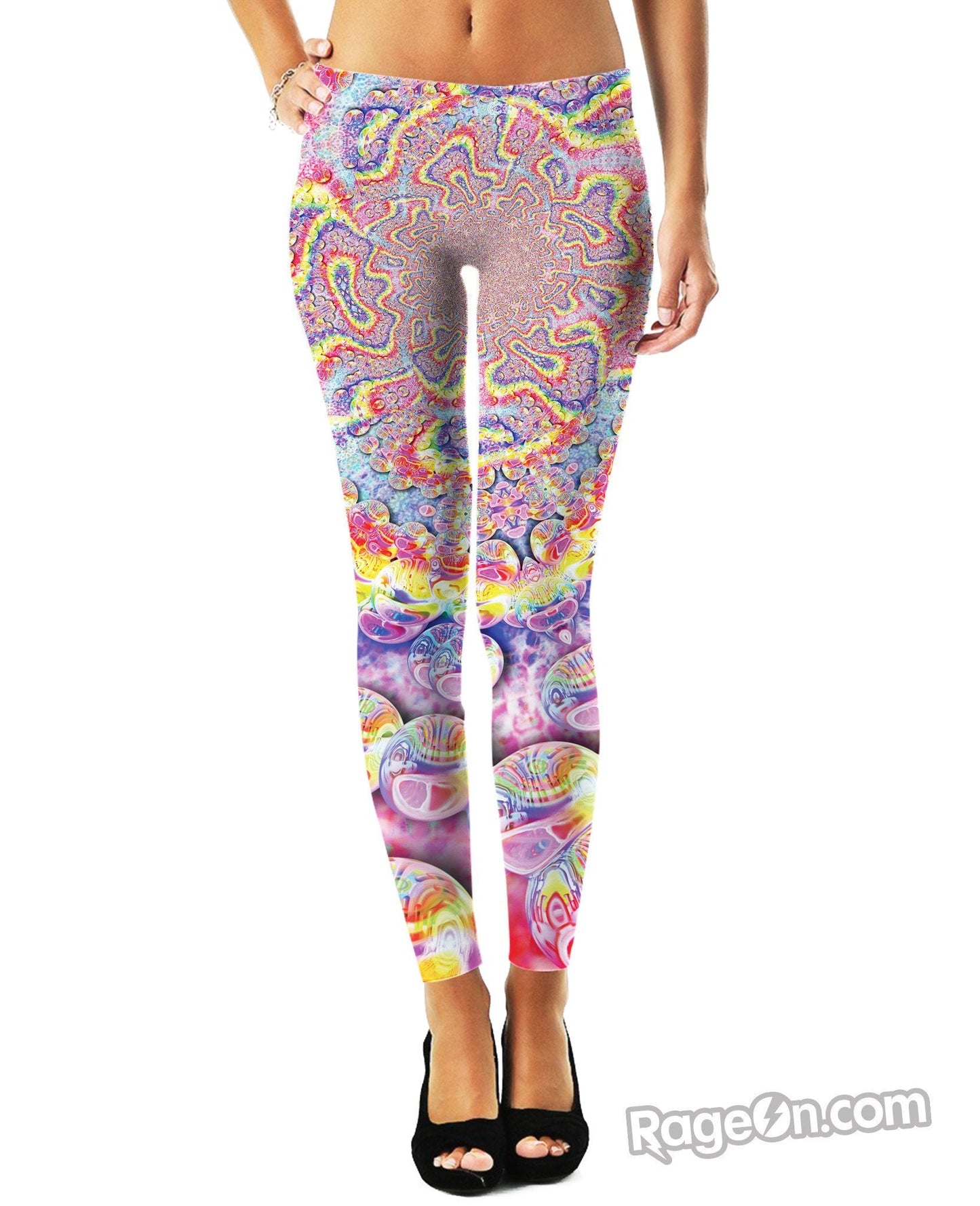 Rainbow Bubbles Leggings
