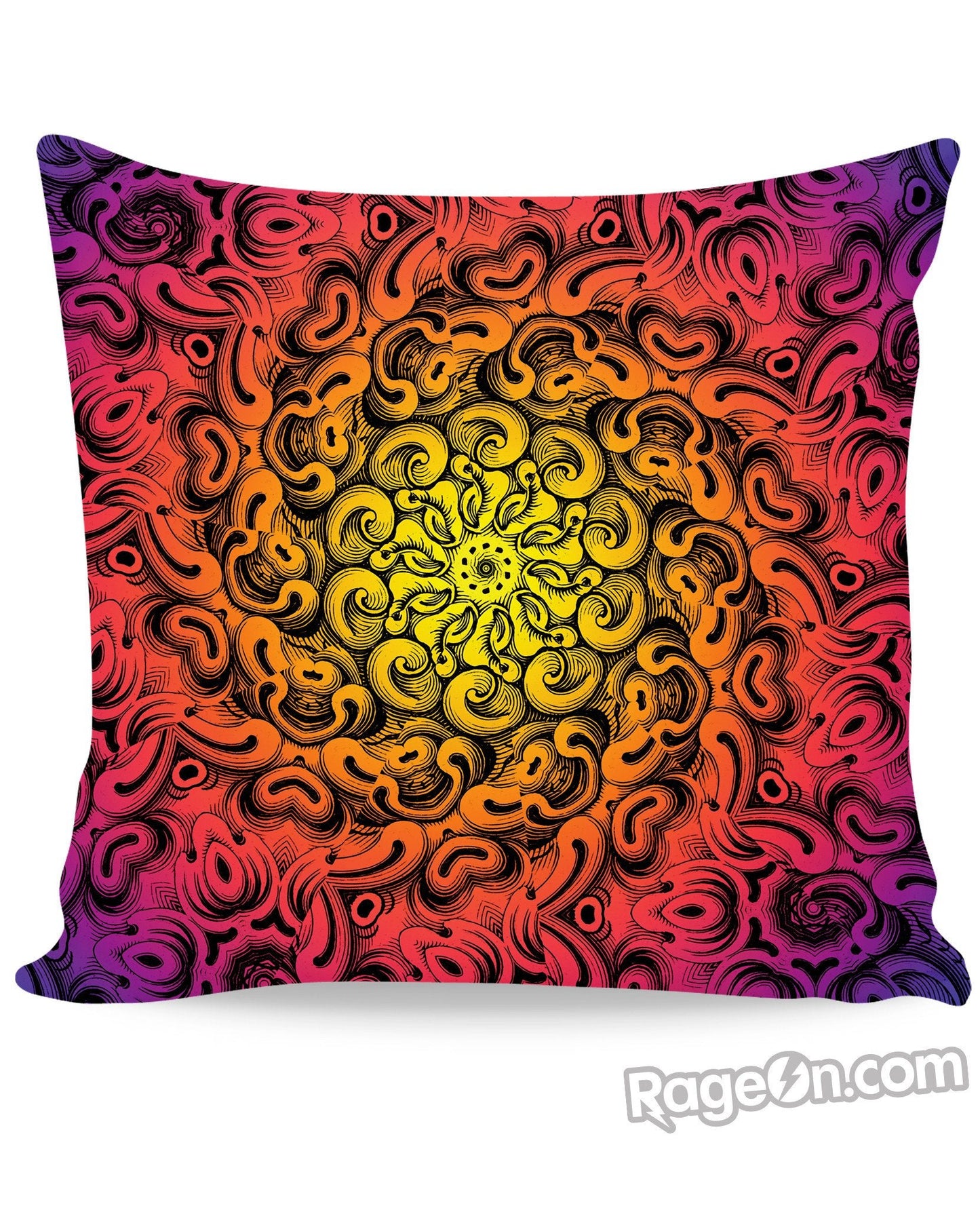 Deep Swirl Couch Pillow