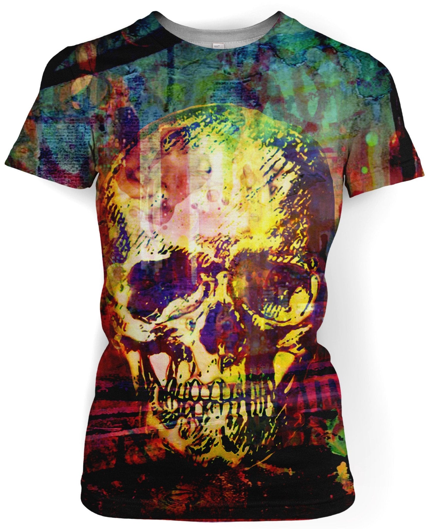 Graffiti Skull T-Shirt