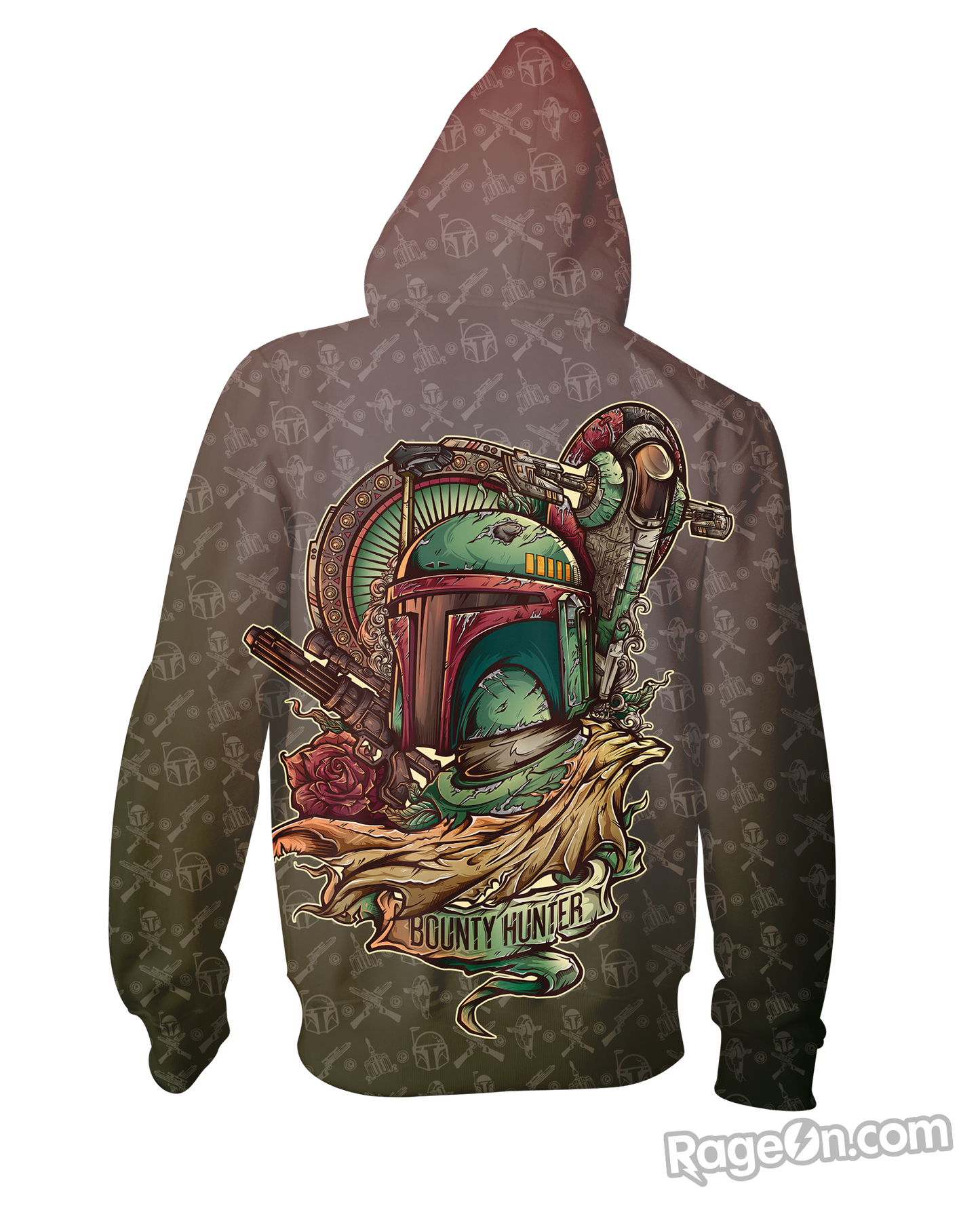 Bounty Hunter Zip-Up Hoodie