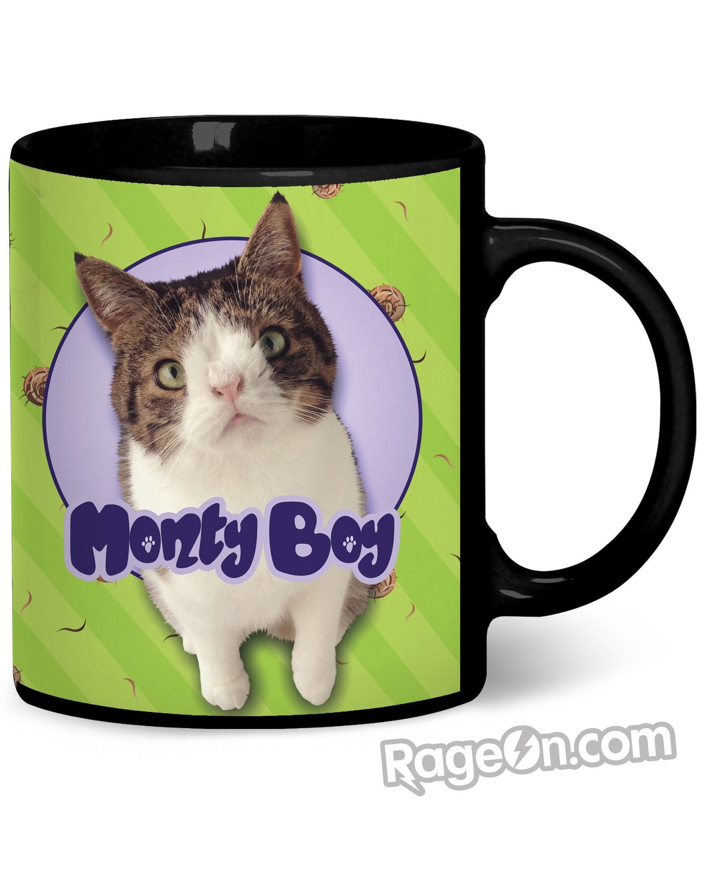 Monty Boy Green Coffee Mug