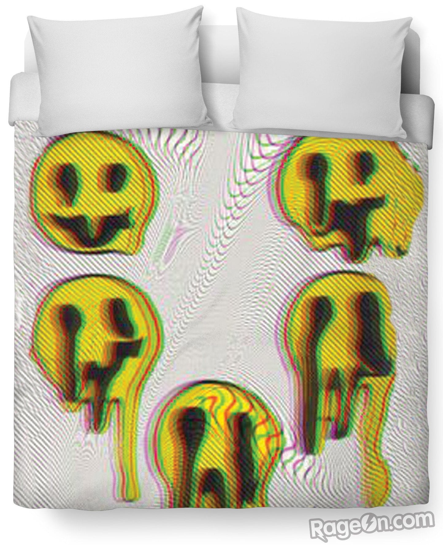 Wax Smile Duvet Cover