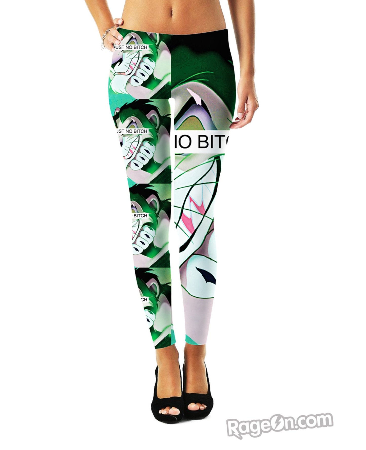 Trust No Bitch Scar Leggings