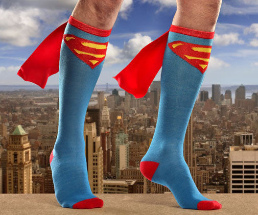 Superhero Caped Socks